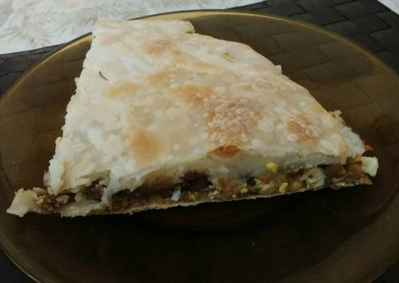 Pastel de papas vegetariano (con lentejas)