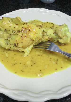 Foto principal de Alas de pavo en salsa curry a las dos mostazas