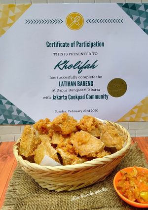 Foto resep Tahu kriuk | Tahu krispi