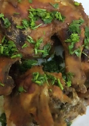 صورة لوصفة احلى فراخ في الفرن فظيعه فوق الوصف 😋😋
