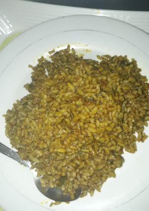 A picture of Palmoil rice.