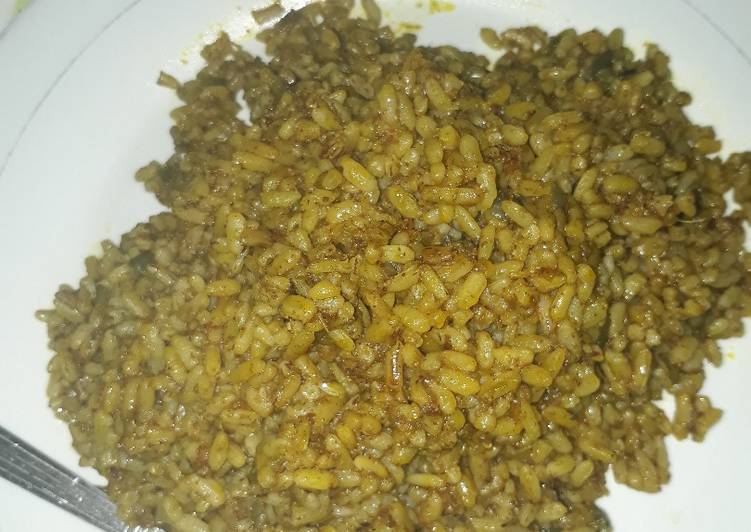 unique Palmoil rice Recipe | Easy way to make Palmoil rice Quick