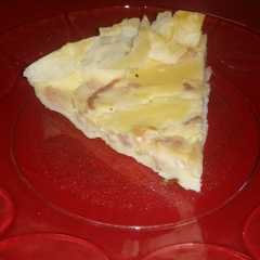 Una foto de Tarta de Panceta y Queso