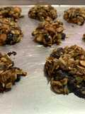 16. Rolled oat/mix grains soft cookies (snack diet)