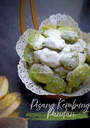 Foto resep Pisang Kembung Pandan