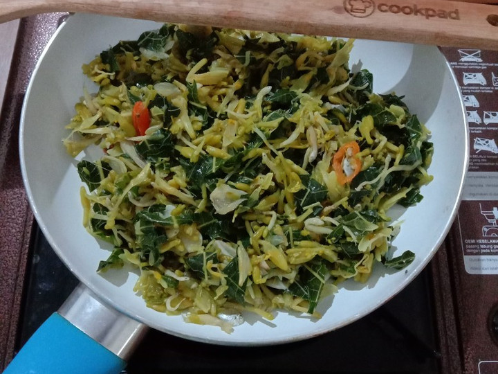 Resep Oseng bunga pepaya Anti Gagal