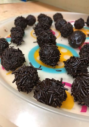 Una foto de Trufas de chocolate🍫