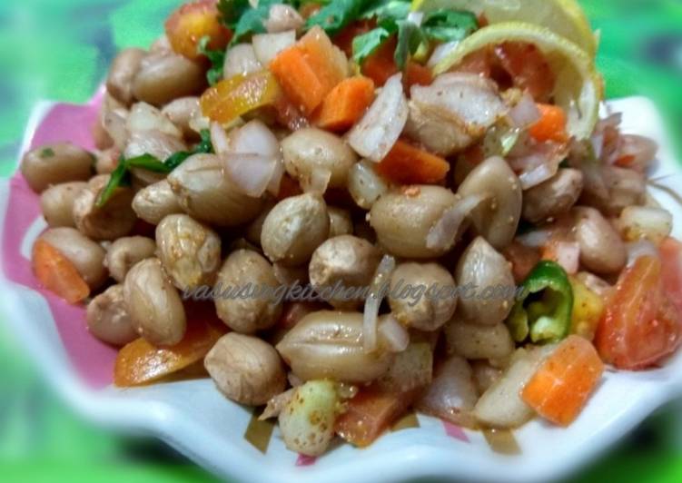 Step-by-Step Guide to Prepare Award-winning Boiled Peanut masala chaat