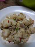 LONTONG GORENG + DAGING