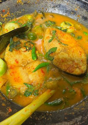 Foto resep Pindang ikan tenggiri / ikan kuah kuning