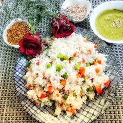 A picture of Methi vegetable Khichdi.
