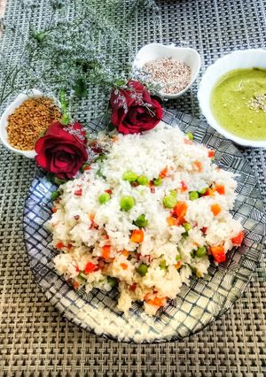 A picture of Methi vegetable Khichdi.