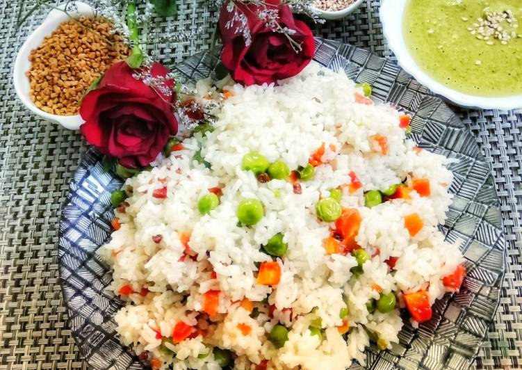 Recipe of Quick Methi vegetable Khichdi