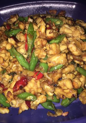 Foto resep Tumis tempe saos tiram