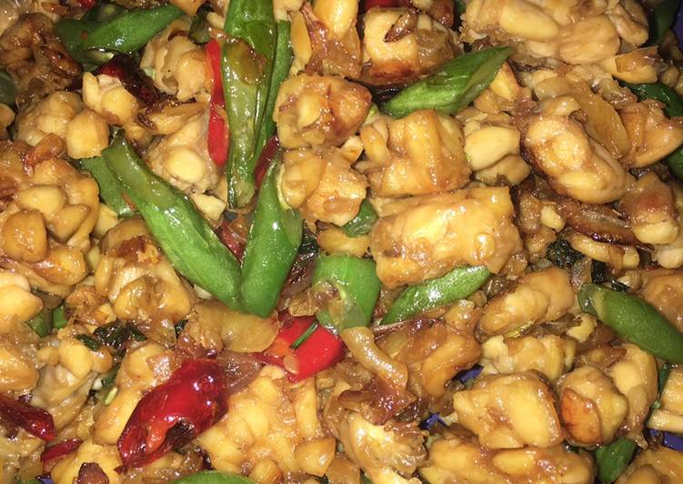 Resep Tumis tempe saos tiram, Enak Banget