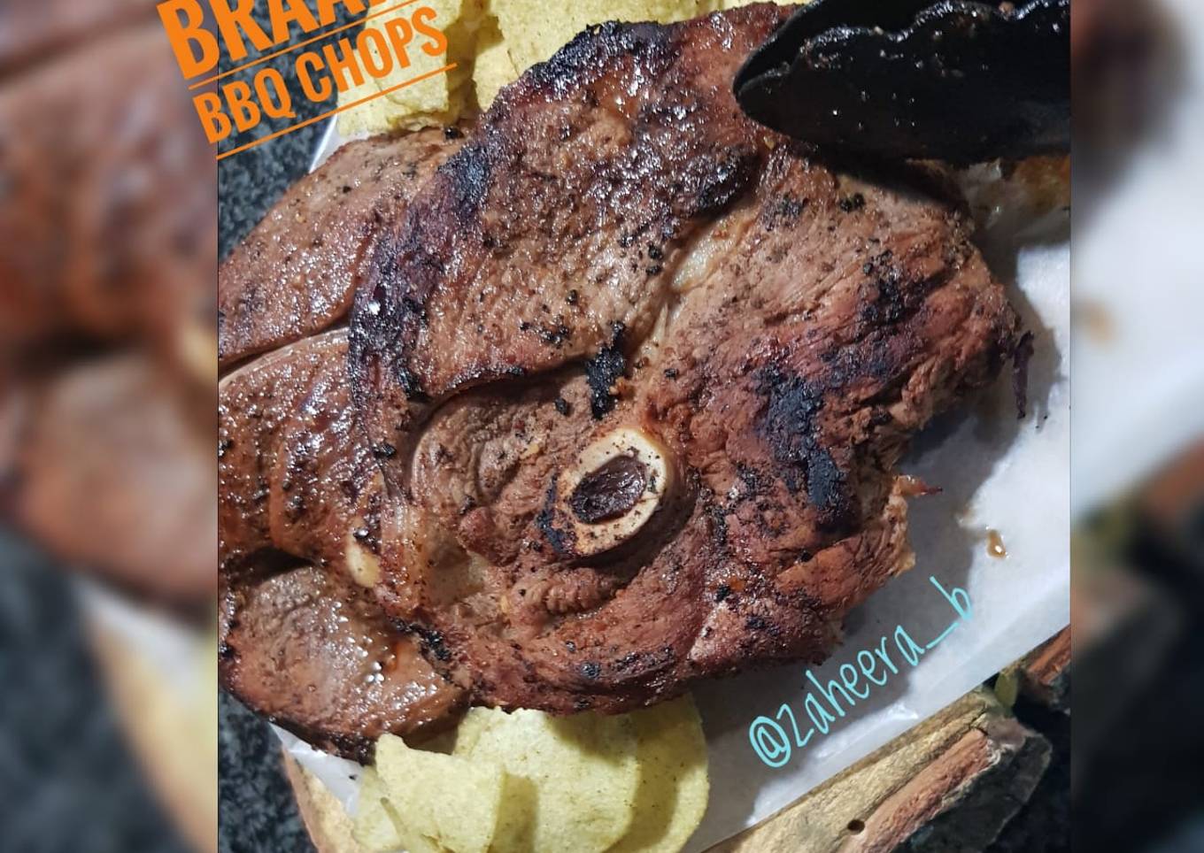 3 ingredients braai/bbq chops