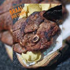 A picture of 3 ingredients braai/bbq chops.