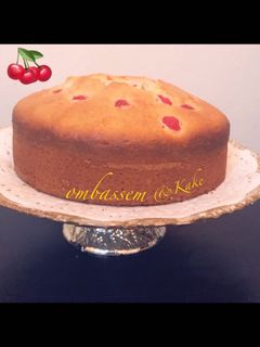 صورة لوصفة كيكة الكرز