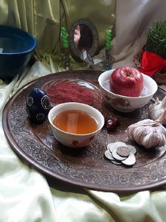 عکسی از دستور هفت سین 1402(سبزه گندم)