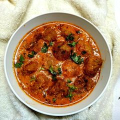 A picture of Raw Banana Kofta.