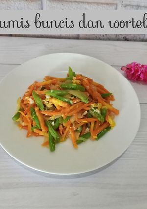 Foto resep Tumis buncis wortel