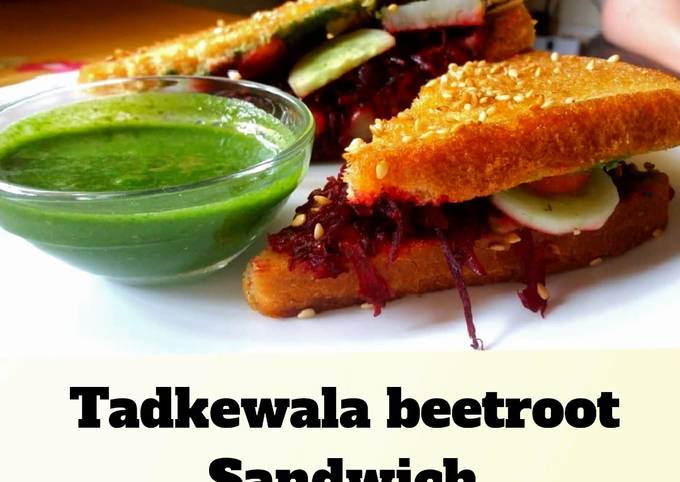 Tadkewala Beetroot Sandwich