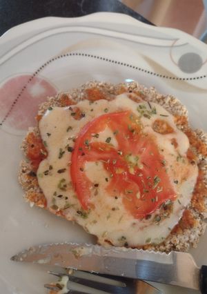 Una foto de Pizza individual de Avena