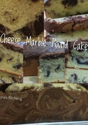 Foto resep Cheese Marble Pound Cake
