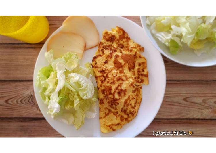 Omelette con scamorza