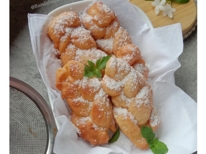 Resep Donat Kepang yang Enak