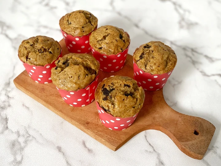 Langkah Gampang Membuat Resep  Muffin Pisang yang Lezat, Bikin Ketagihan