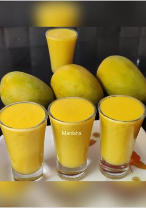 A picture of Mango Milkshake.