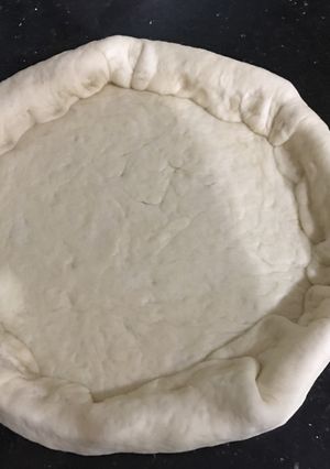 Hình của món Đế bánh pizza.