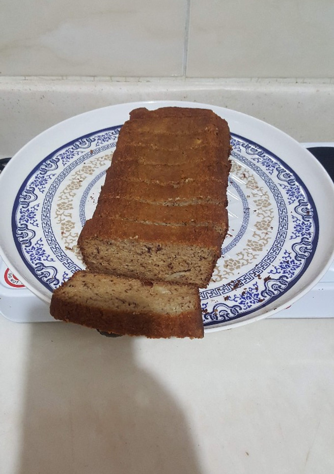 Una foto de Pan de harina de almendras con guineo