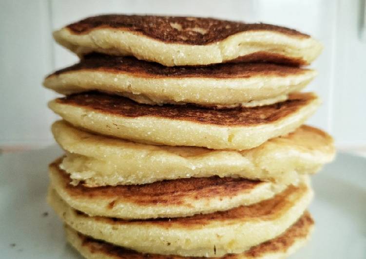 Panquecas Veganas de Batata Doce e Coco