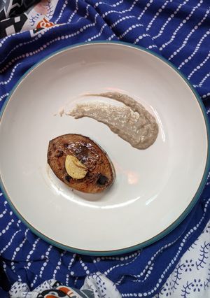 Foto resep 5 | Grilled Cakalang with mushroom sauce