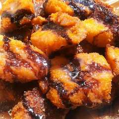 รูปของ Pisang nugget topping coklat