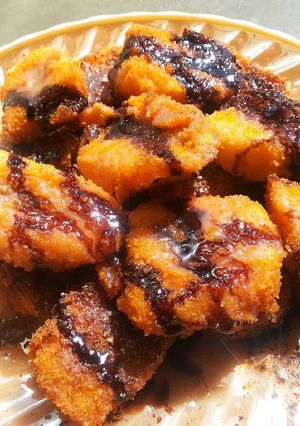 Foto resep Pisang nugget topping coklat