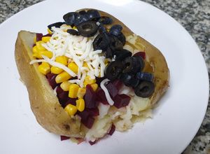 صورة لوصفة بطاطا مشوية (كومبير)