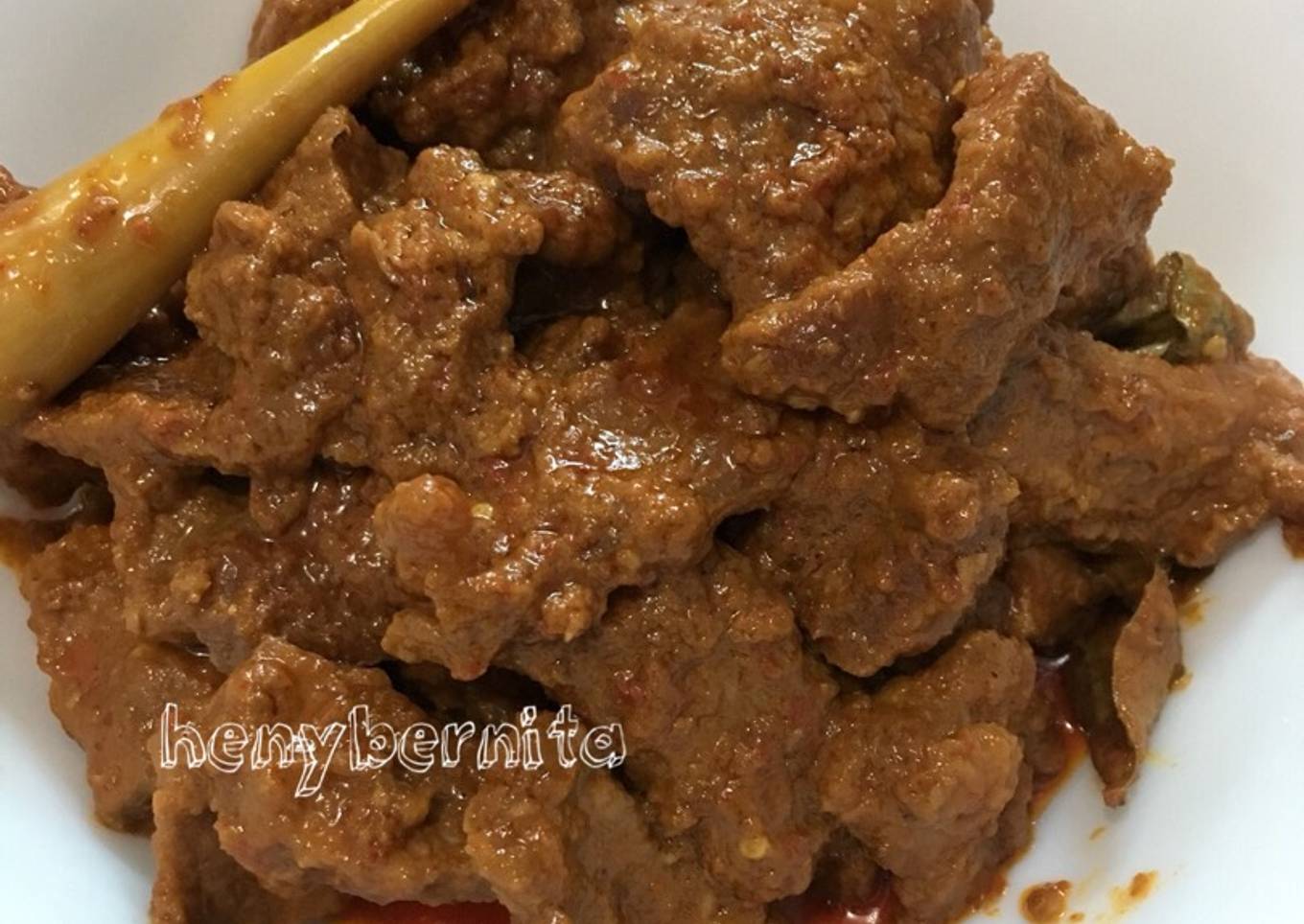 Rendang daging