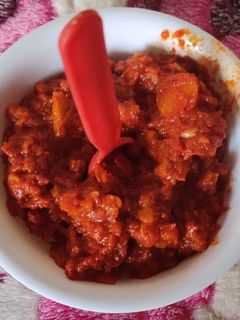आंध्र स्टाइल चटनी (Andhra style chutney recipe in hindi) रेसिपी मुख्य फोटो