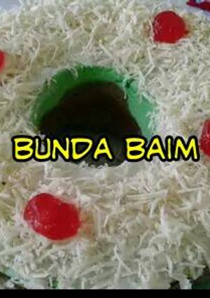 Foto resep Bolu pandan moka kukus