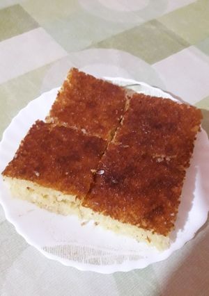 صورة لوصفة البسبوسة