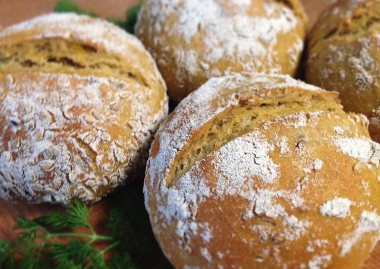 Easiest Way to Make Super Quick Homemade Sweet Potato Brötchen (Bread Rolls)