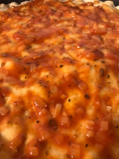 Una foto de Salsa para pizza