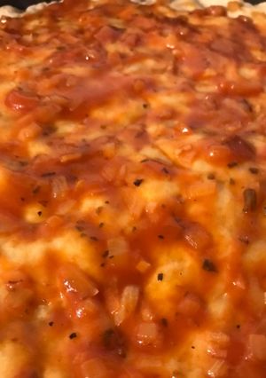 Una foto de Salsa para pizza