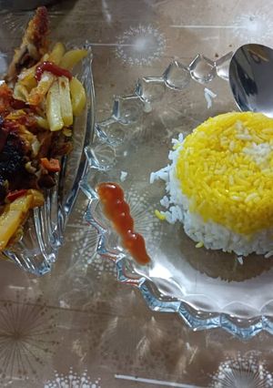 عکسی از دستور کت و بال سوخاری +مزه دارکردن کت و بال ها🍗🍛