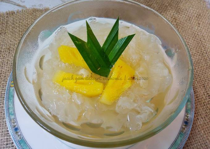 Resep Setup Jamur Putih Salju Ala Peach Gum Oleh Azkafairuz Dapurhits