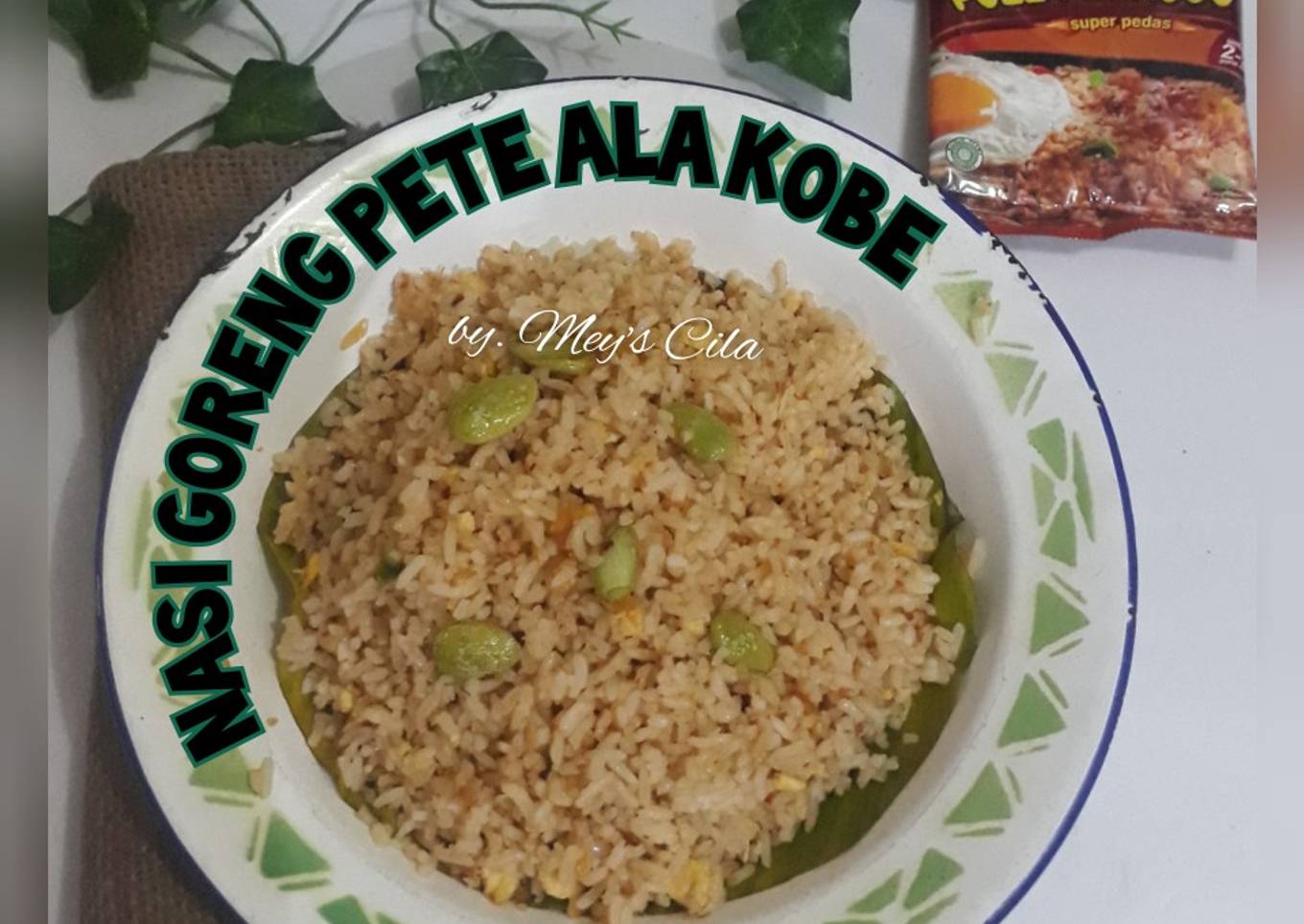 Nasi Goreng Pete ala Kobe