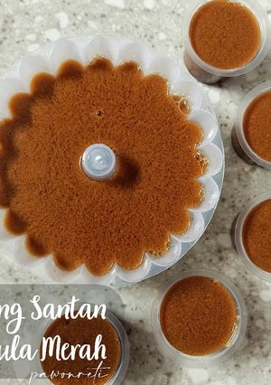 Foto resep Puding Santan Gula Merah